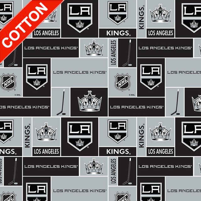 ⛸️⛸️⛸️Los Angeles Kings NHL Cotton Fabric